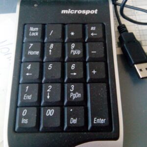 Tastiera numerica per pc portatile 14x9 cm