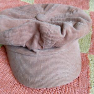 basco in velluto da bambina circonferenza 54 cm