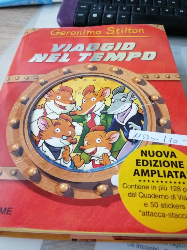 Geronimo Stilton Viaggio nel tempo nuova edizione