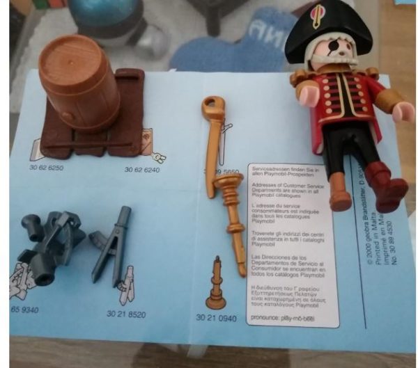 Capitano dei pirati Playmobil