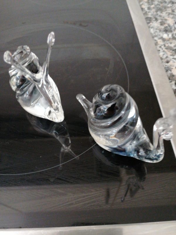 2 lumache decorative