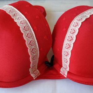 Reggiseno imbottito rosso misura 75B