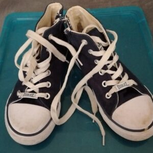 Scarpe in tela blu marine misura 34