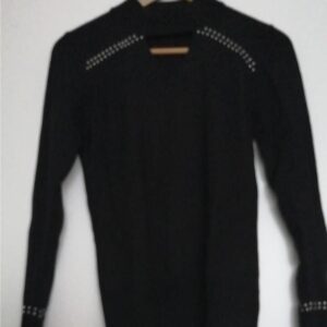 Maglia in lanetta con collo alto taglia S