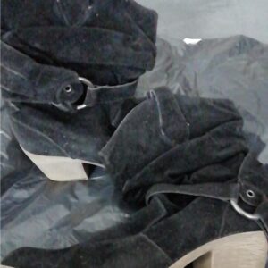 Stivali in camoscio neri misura 39