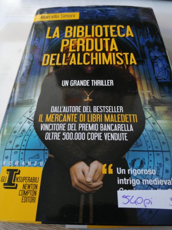 La biblioteca perduta dell'alchimista di Marcello Simoni