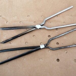 Ferro per stirare capelli/barba 2 pz disponibili risalente circa 1925 in su