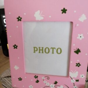 Portafoto rosa
