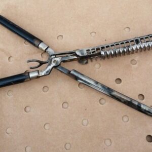 Ferro da parrucchiere/barbiere 2 risalente circa 1925 in su