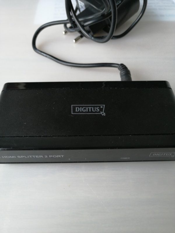 Digitus 4k HDMI splitter 2 port 1 entrata e due uscite nuovo mai usato - immagine 2
