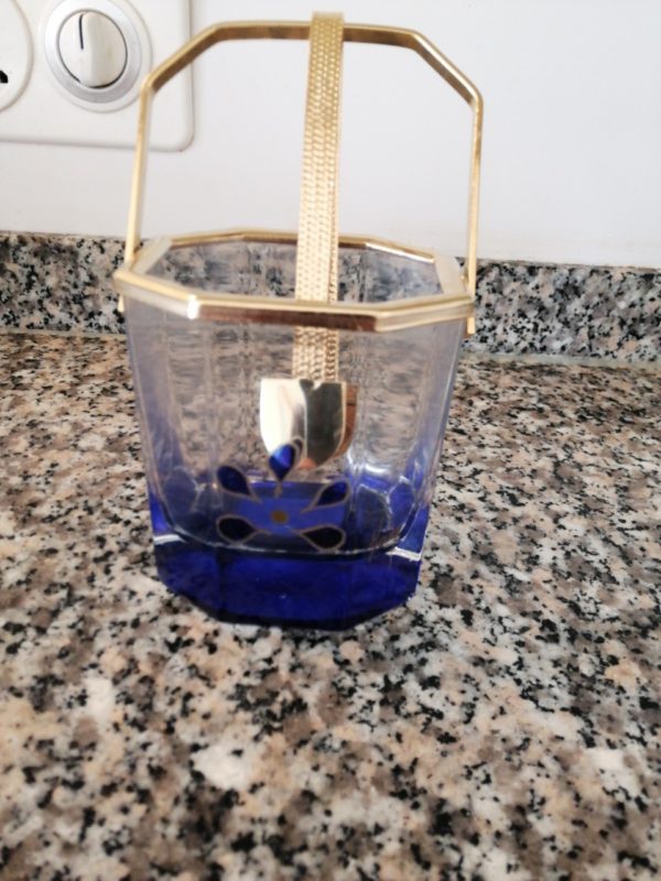Portaghiaccio da tavolo con decorazione