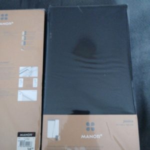 2 Tenda oscurante con nastro per arricciare e orlo cavo 70-140x180cm