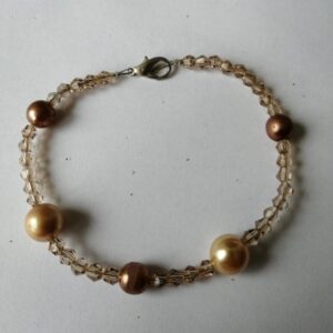 Braccialetto color bronzo