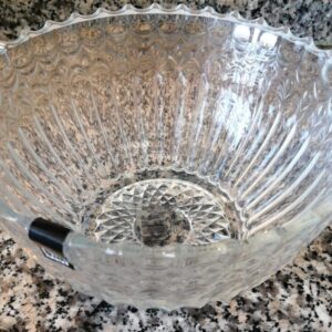 Insalatiera in cristallo