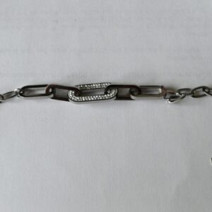 Braccialetto color argento