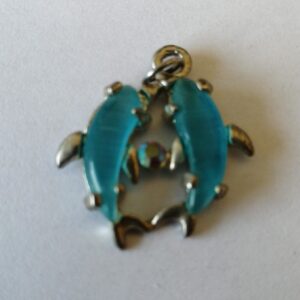 Ciondolo con 2 delfini