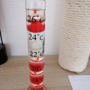 Termometro per interno altezza circa 28 cm