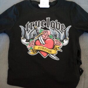 Maglietta corta taglia XS