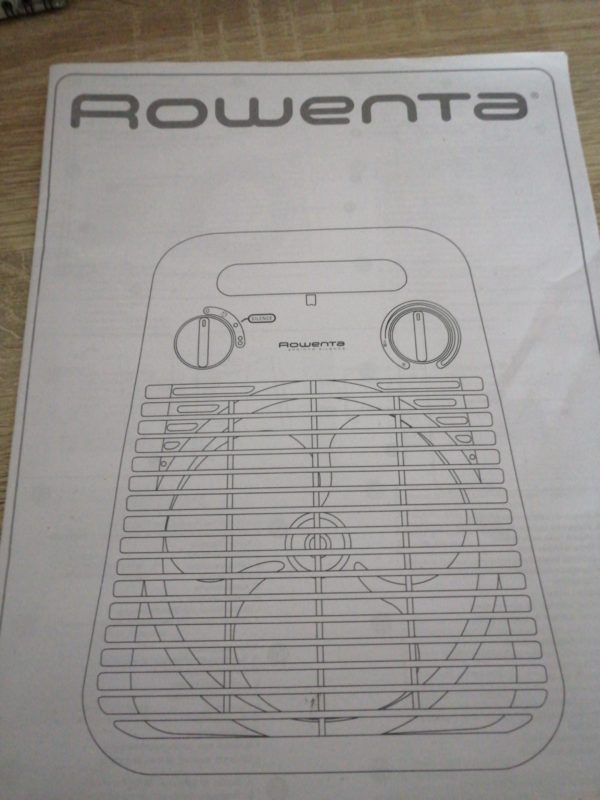 Stufetta/Ventilatore Rowenta - immagine 2