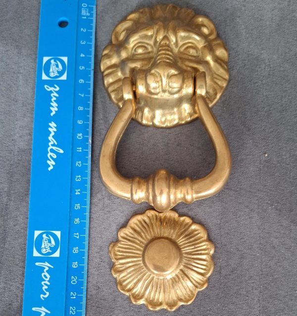 Battente per porta in ottone