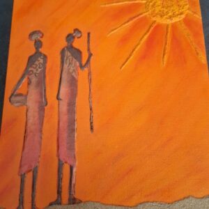 Quadro dipinto a mano 30x24 cm