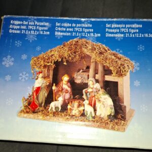 Presepe completo con scatola