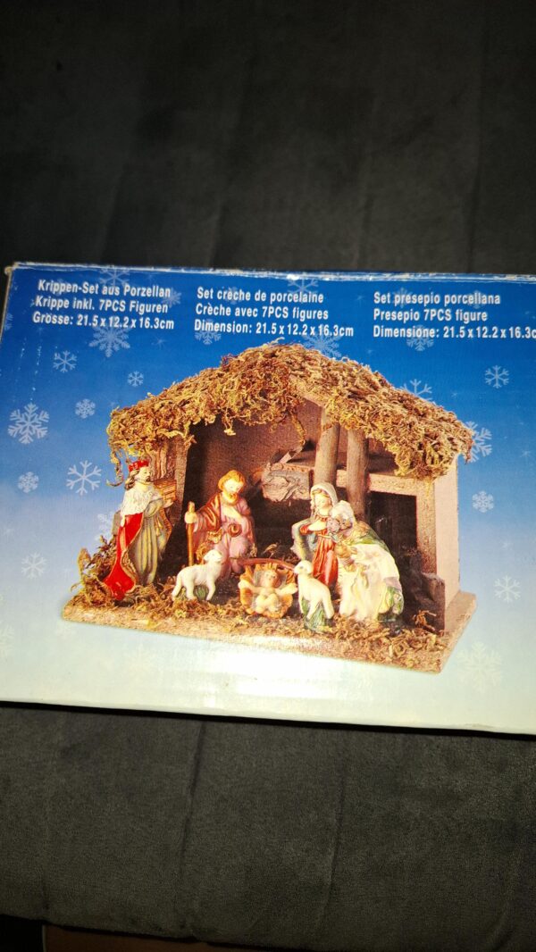 Presepe completo con scatola