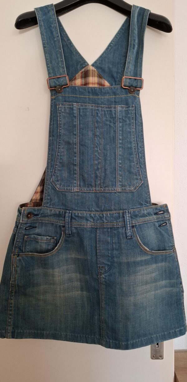 Gonna salopette in jeans taglia 40