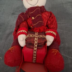 Slitta natalizia decorativa