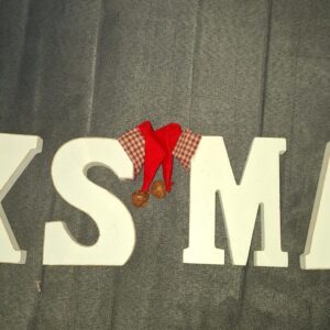 4 lettere X S M A altezza 11 cm larghezza 8 cm al pz 2.00 fr.