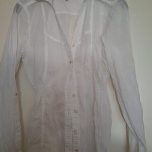 Blusa con elastico in vita taglia M