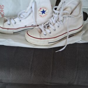 All star Converse bianche misura 37