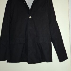 Giacca nera taglia M ma veste S